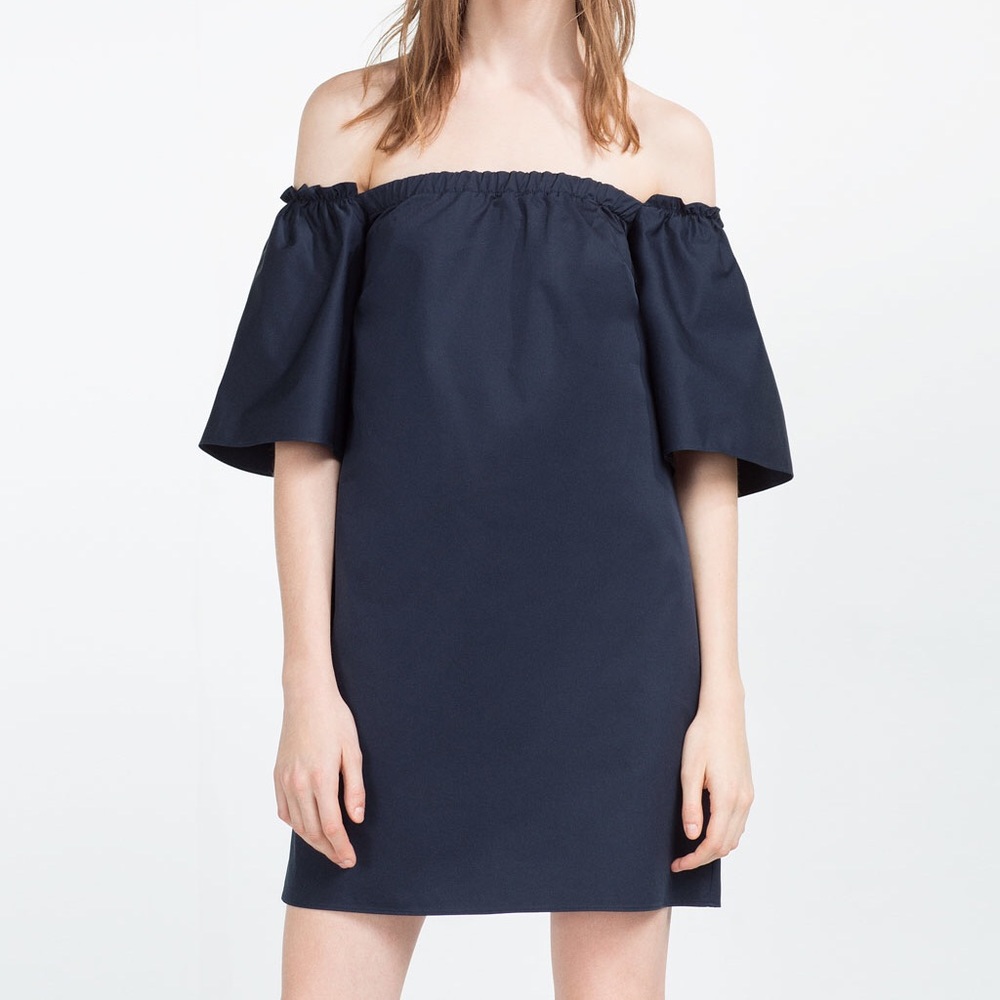 Zara Off-the-shoulder dress